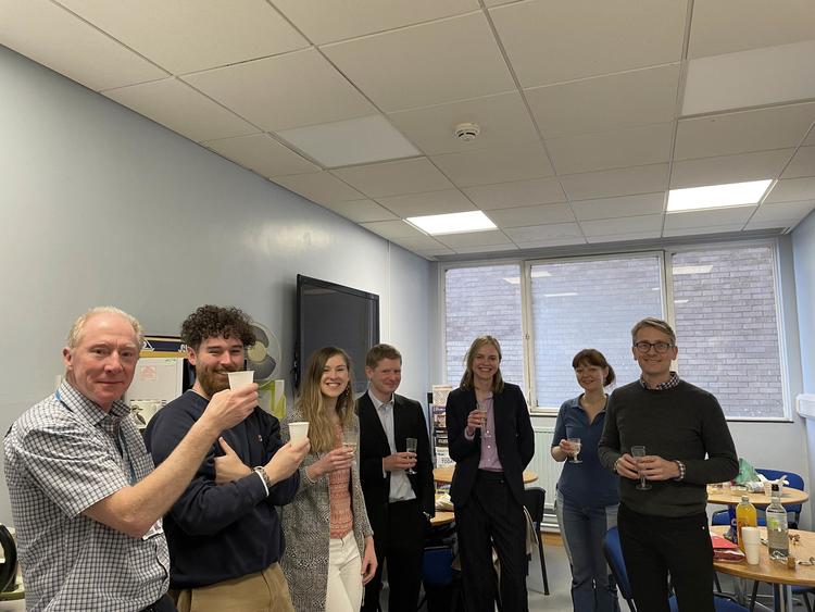 Liza's viva in Cambridge